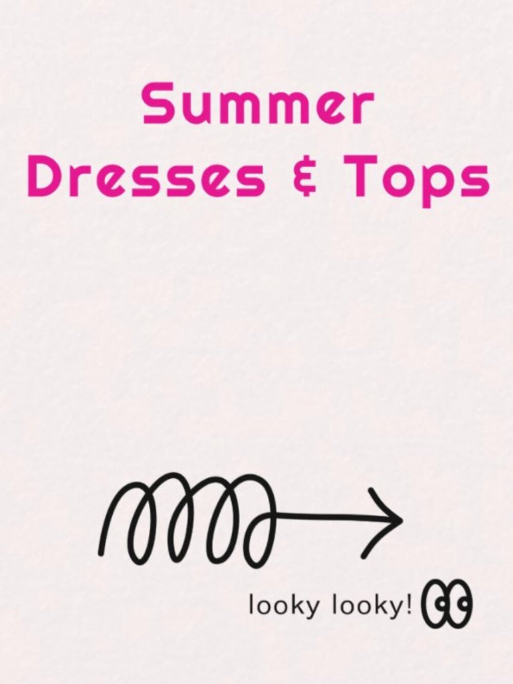 Summer Dresses and Tops